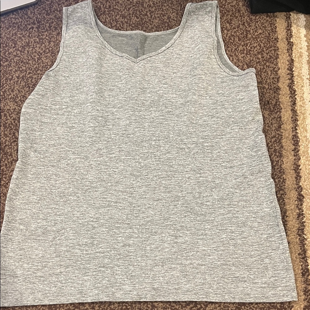 Chico's Light Gray Tank Top
